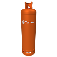 Total gas 50kg new cylinder